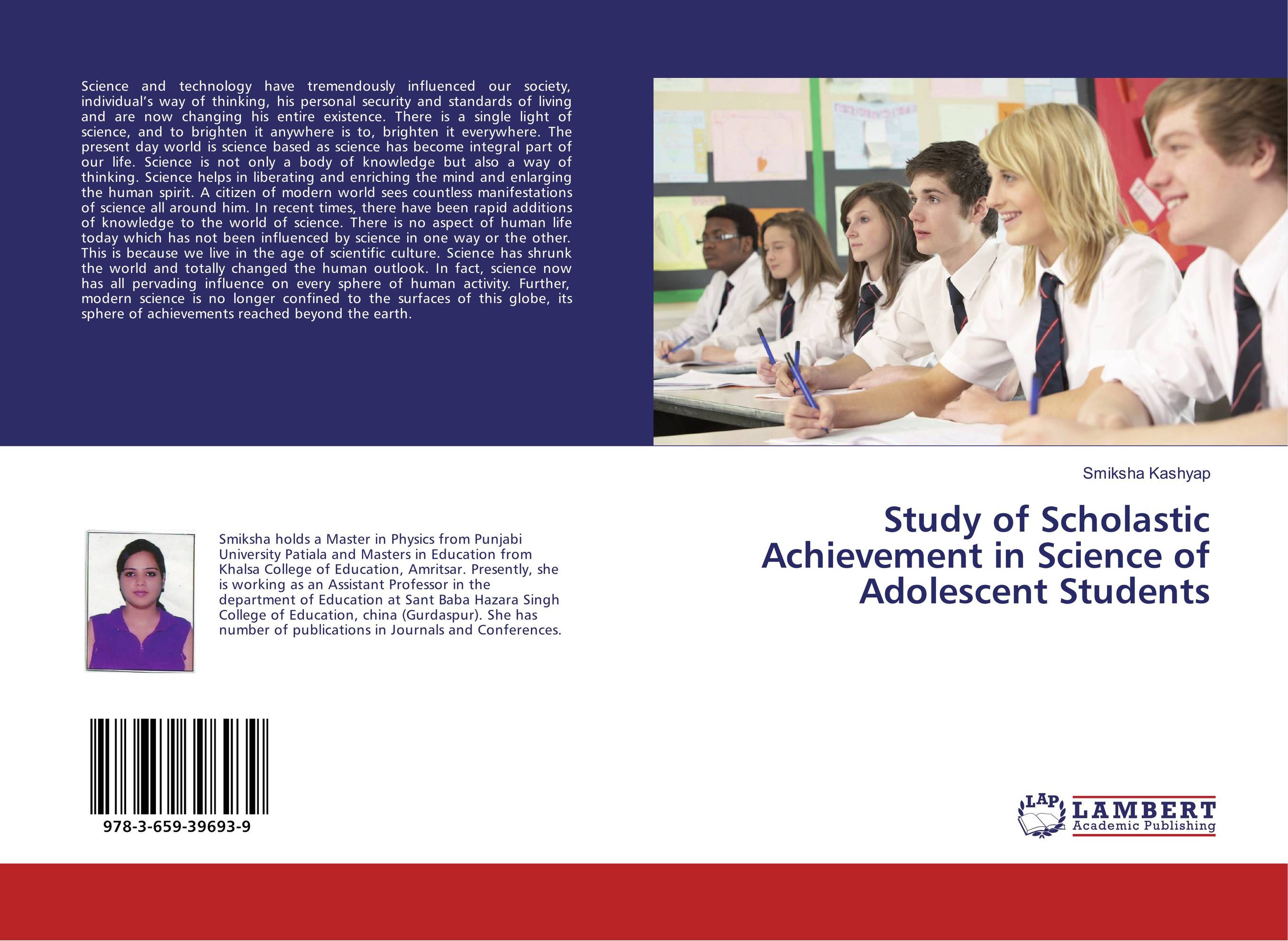 Study of Scholastic Achievement in Science of Adolescent Students scientific american environmental science for a changing world