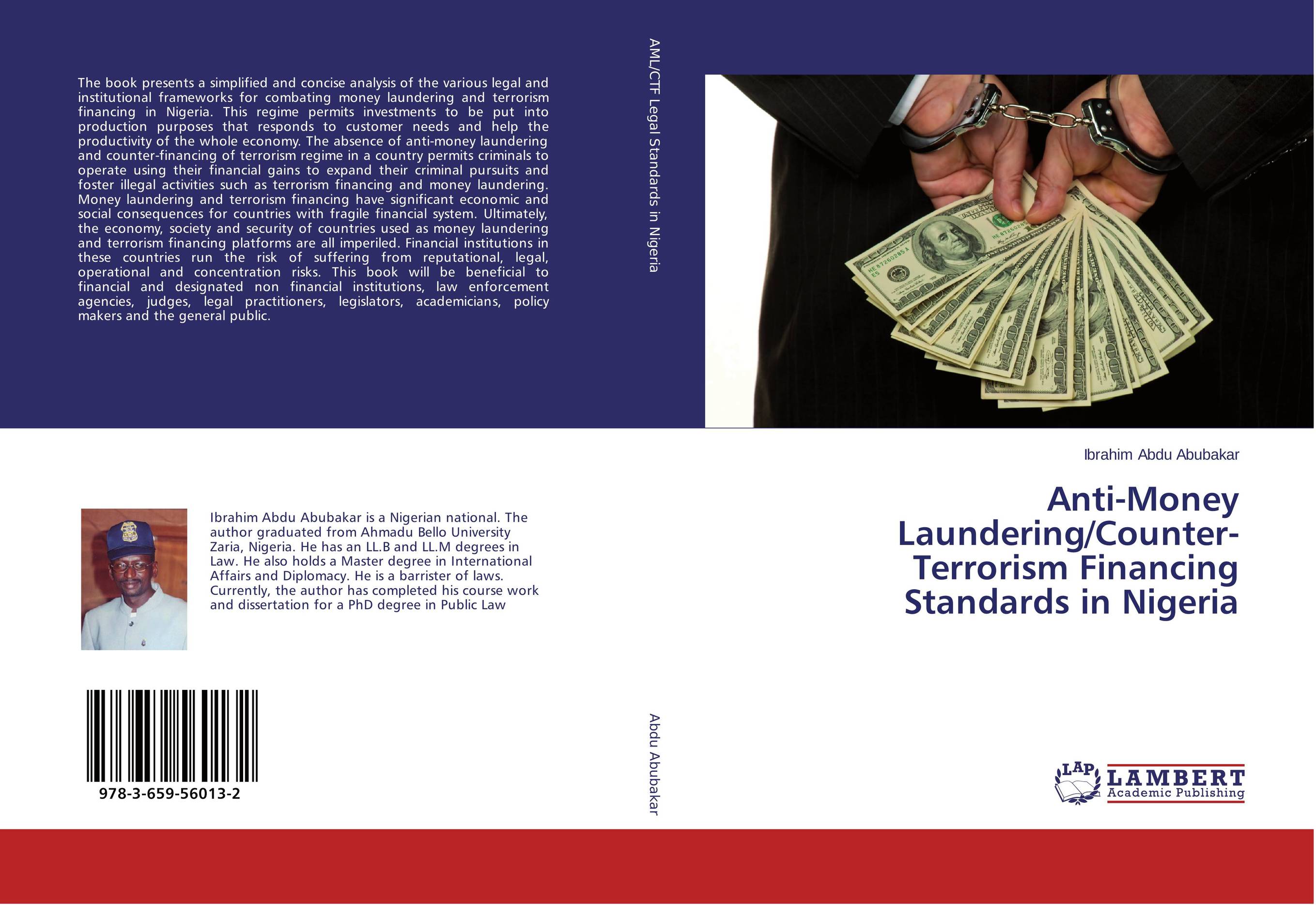 Anti-Money Laundering/Counter-Terrorism Financing Standards in Nigeria handbook of anti–money laundering