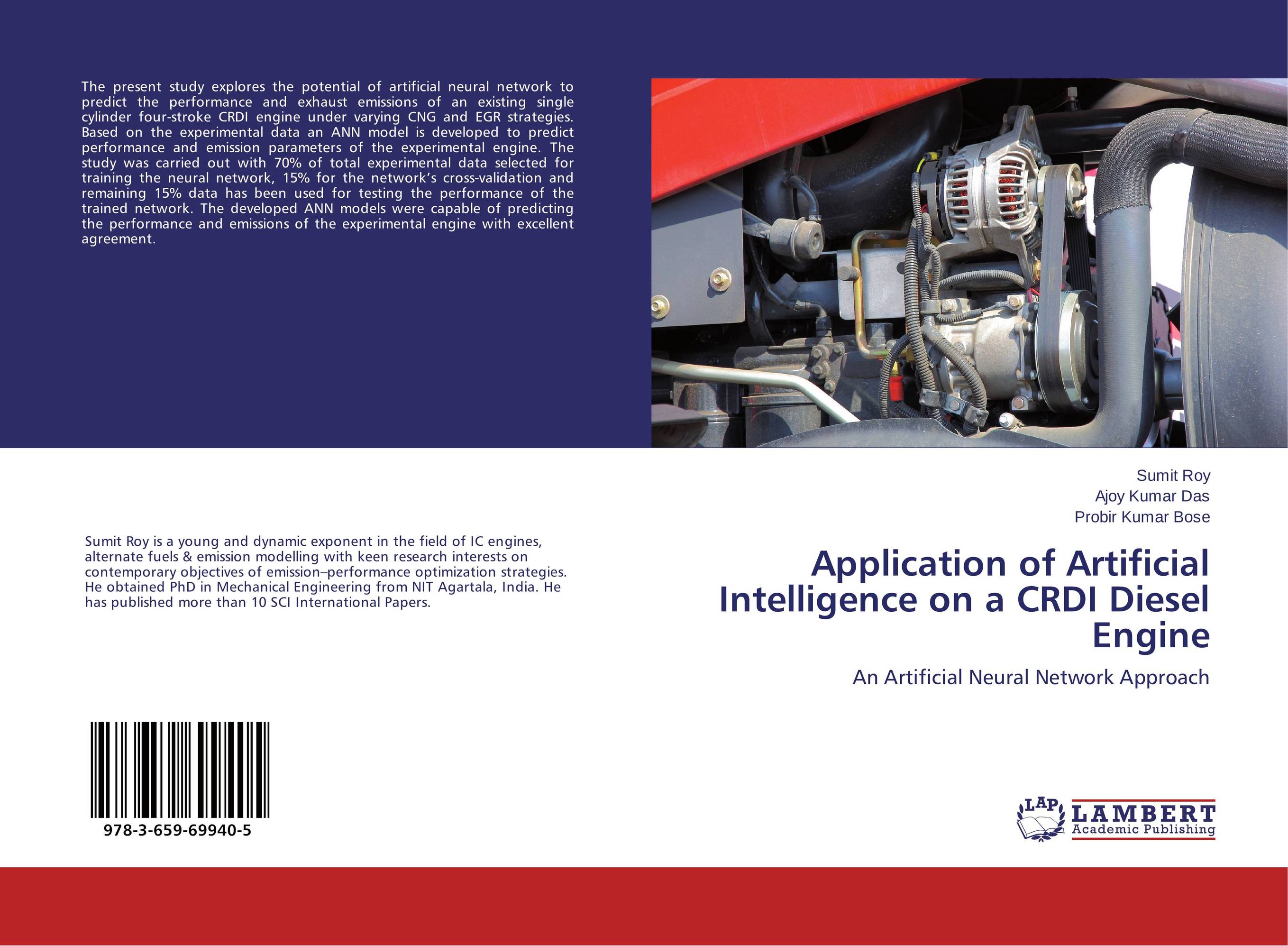 Application of Artificial Intelligence on a CRDI Diesel Engine artificial neural network for studying human performance