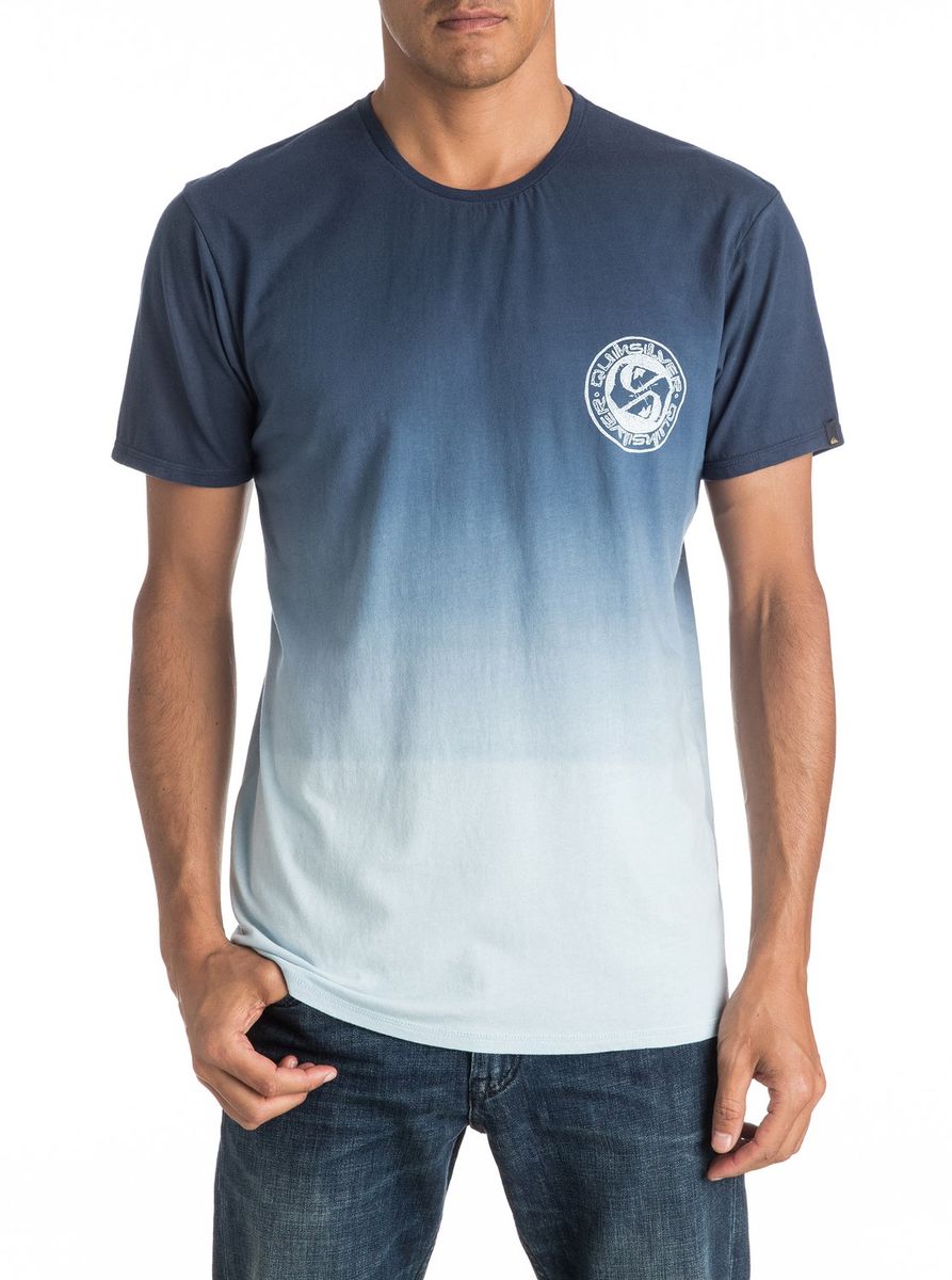 Футболка мужская Quiksilver, цвет: голубой. EQYZT04279-BYH0. Размер XXL (54/56)EQYZT04279-BYH0 Футболка мужская Quiksilver, цвет: голубой. EQYZT04279-BYH0. Размер XXL (54/56)EQYZT04279-BYH0Мужская футболка Quiksilver изготовлена из качественного материала. Модель выполнена с круглой горловиной и короткими рукавами.