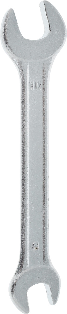 Ключ рожковый Helfer, 8 х 10 смHF002108 Ключ рожковый Helfer, 8 х 10 смHF002108Рожковый ключ Helfer станет отличнымпомощником монтажнику или владельцу авто. Этотинструмент обеспечит надежную фиксацию на граняхкрепежа. Специальная углеродистая сталь повышаетпрочность и износ инструмента. Длина ключа: 10 см. Размеры ключа: 8 мм; 10 мм.