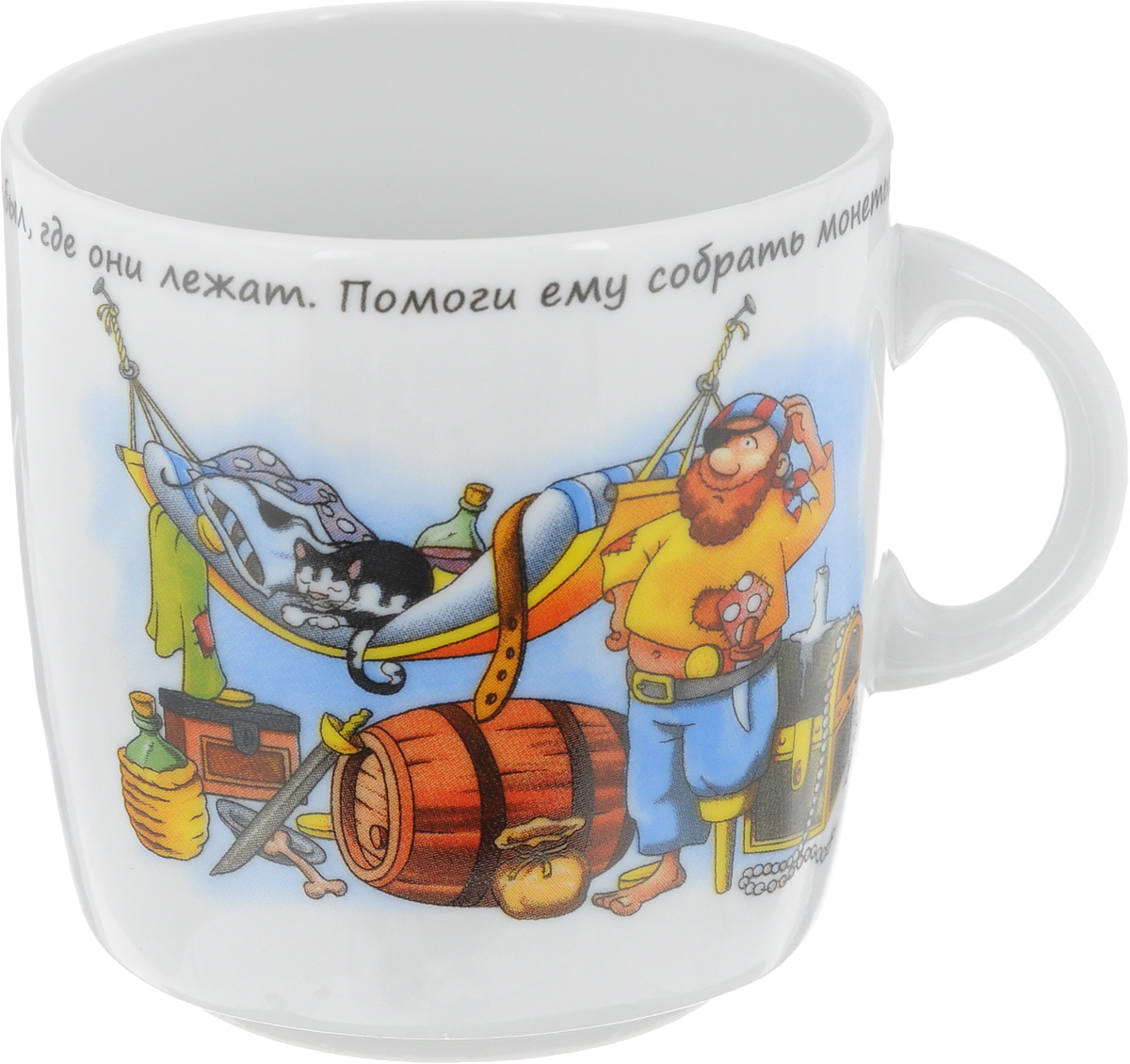 Кружка Фарфор Вербилок Головоломка, 210 мл. 87137508713750_мужик Кружка Фарфор Вербилок Головоломка, 210 мл. 87137508713750_мужикКружка Фарфор Вербилок Головоломка способна скрасить любое чаепитие. Изделие выполнено из высококачественного фарфора и декорировано красочным изображением. Посуда из такого материала позволяет сохранить истинный вкус напитка, а также помогает ему дольше оставаться теплым.Диаметр кружки (по верхнему краю): 7 см.Высота кружки: 7,5 см.