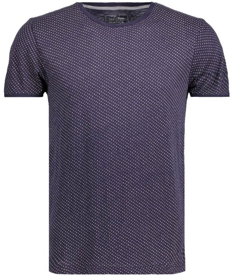 Футболка мужская Tom Tailor Denim, цвет: темно-синий. белый. 1036938.09.12_6576. Размер L (50)1036938.09.12_6576 Футболка мужская Tom Tailor Denim, цвет: темно-синий. белый. 1036938.09.12_6576. Размер L (50)1036938.09.12_6576Мужская футболка Tom Tailor Denim выполнена из натурального хлопка. Модель с круглым вырезом горловины и короткими рукавами оформлена гороховым принтом.Такая футболка станет стильным дополнением к вашему гардеробу, она подарит вам комфорт в течение всего дня!