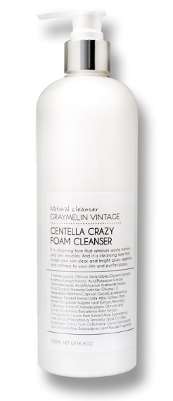 Graymelin, Очищающая пенка, Centella Crazy Foam Cleanser, 500 мл