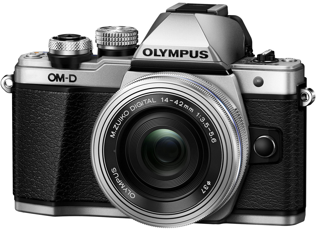 Olympus OM-D E-M10 Mark II Kit 14-42 EZ, Silver цифровая фотокамера