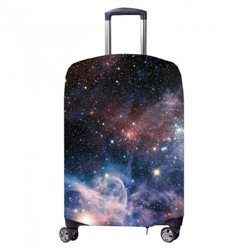 Чехол для чемодана Fancy Armor "Travel Suit Eco. Космос", размер M/L (52-65 см)