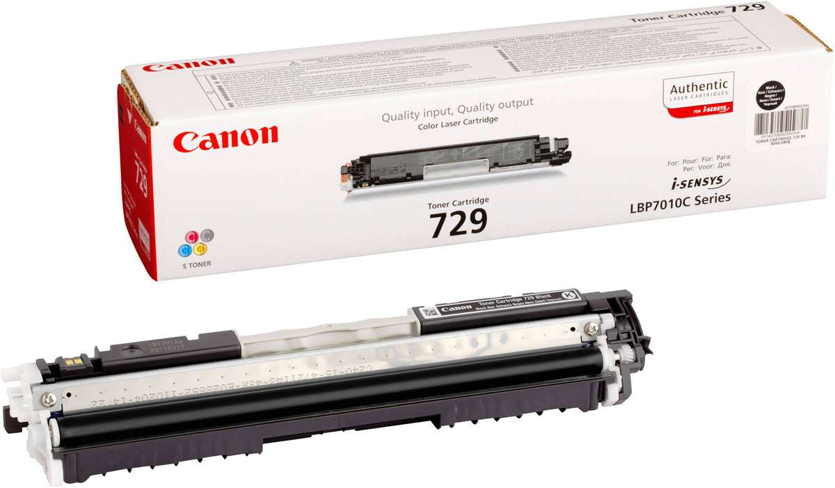 Canon 729, Black картридж для i-SENSYS LBP7010C/LBP7018C