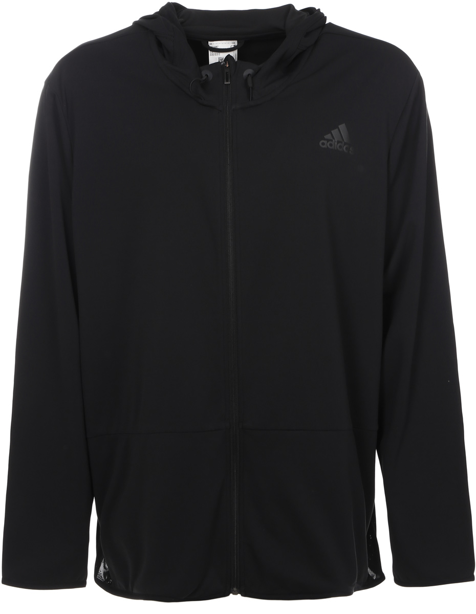 Толстовка мужская adidas Workfz Climcool, цвет: черный. BK1087. Размер M (48/50)BK1087 Толстовка мужская adidas Workfz Climcool, цвет: черный. BK1087. Размер M (48/50)BK1087Толстовка для занятий спортом Adidas Workfz Climcool изготовлена из качественного полиэстера. Ткань с технологией climacool обеспечивает отличную терморегуляцию и сохраняет сухость и комфорт. Спортивный крой обеспечивает большую свободу движений. Модель с капюшоном полностью застегивается на молнию. Капюшон регулируется шнурком-утяжкой со стопперами. Спереди имеются два врезных кармана на застежках-молниях. Низ толстовки и манжеты рукавов дополнены тонкими эластичными резинками.