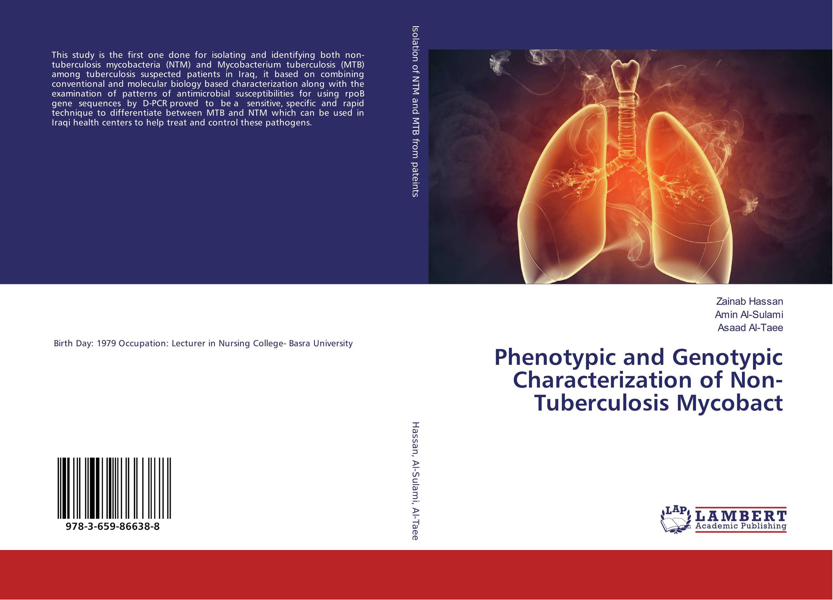Phenotypic and Genotypic Characterization of Non-Tuberculosis Mycobact genotyping and antibiotyping of mycobacterium tuberculosis