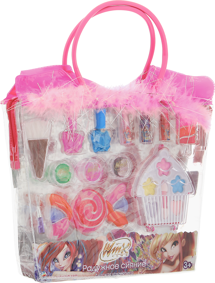 Winx Club Набор детской декоративной косметики Радужное сияниеWNX1507-013 Winx Club Набор детской декоративной косметики Радужное сияниеWNX1507-013Набор детской косметики Winx Club Радужное сияние (блеск, тени, лаки, помадки, дополнительные элементы, в сумке) изготовлен под лицензией известного мультсериала и включает всё необходимое для создания яркого образа.Красочное, фирменное оформление упаковки, любимые персонажи, качество и безопасность для ребёнка - всё это делает лицензионную продукцию привлекательной и популярной среди покупателей всех возрастов.Рекомендуемый возраст от 3 лет.Не рекомендуется детям до 3-х лет.Уважаемые клиенты! Обращаем ваше внимание, что полный перечень состава представлен на дополнительном изображении.