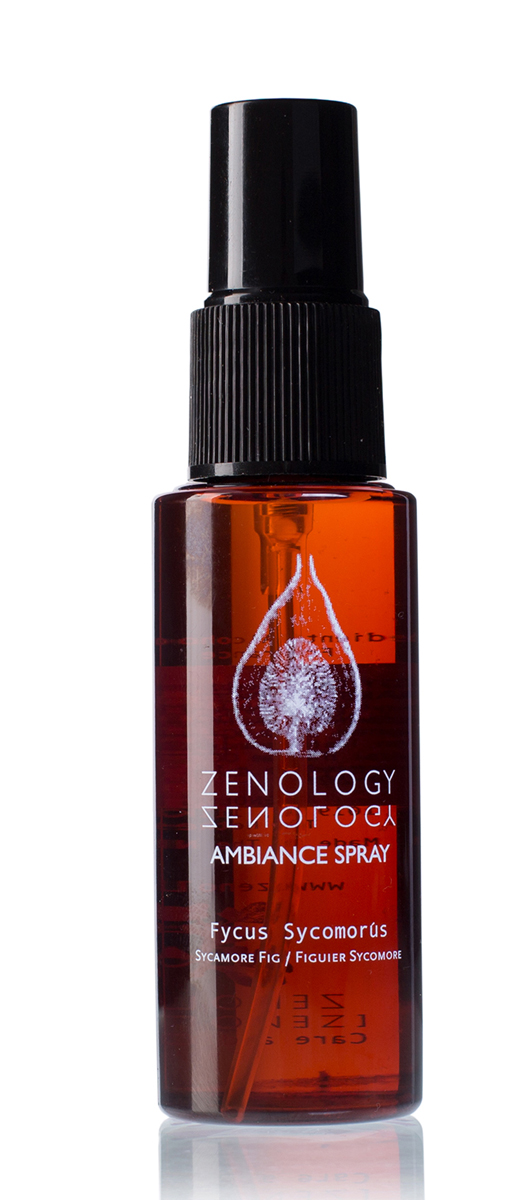 Zenology Спрей ароматизированный Sycamore Fig 50 млAMBSYCAMORE50 Zenology Спрей ароматизированный Sycamore Fig 50 млAMBSYCAMORE50Композиция интерьерного аромата Sycamore Fig, например, составлена из фруктовых нот спелого инжира в окружении нежных белых цветов, чайных листьев и благородных древесных оттенков, снимающими эмоциональное напряжение.