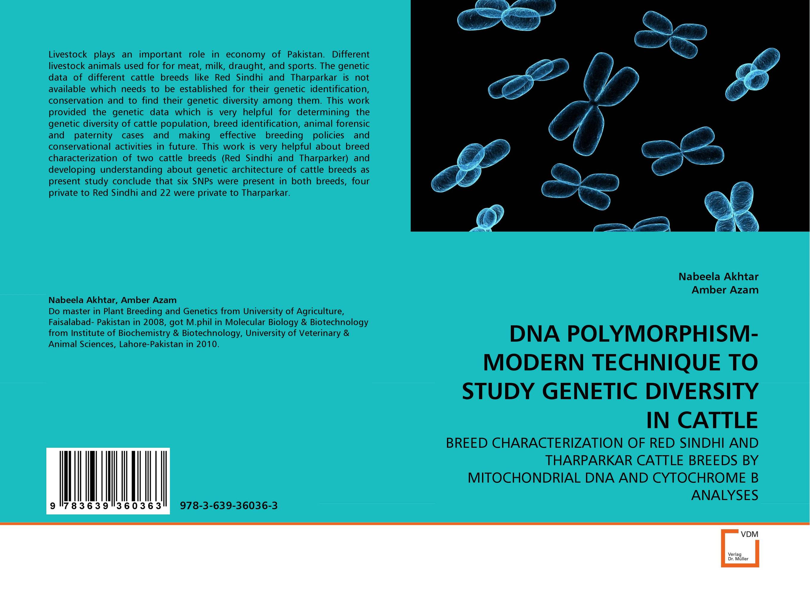 DNA POLYMORPHISM-MODERN TECHNIQUE TO STUDY GENETIC DIVERSITY IN CATTLE dna fingerprinting of trees and genetic diversity of syzygium cumini