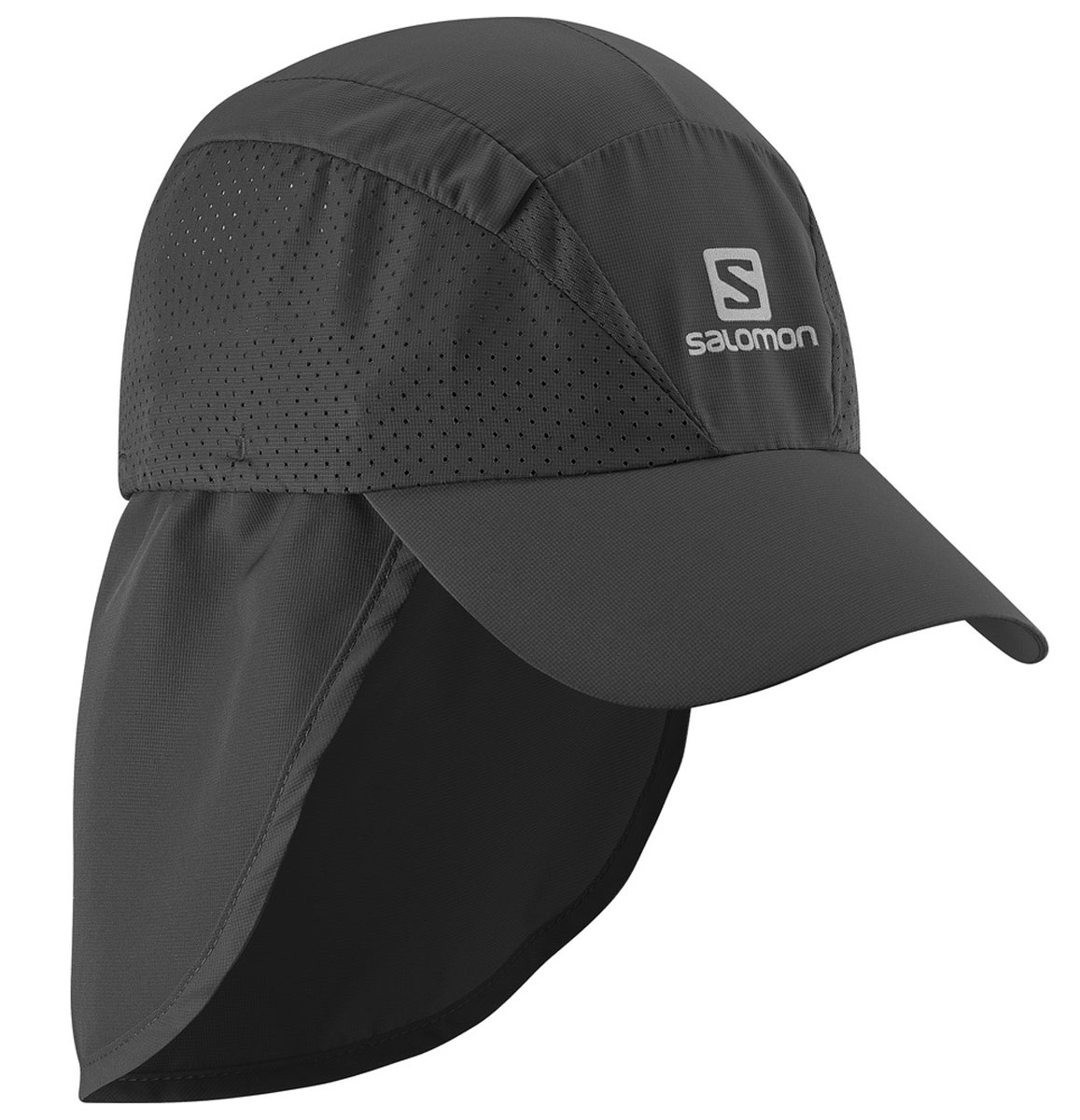 Кепка Salomon Cap Xa+, цвет: черный. L37929300. Размер S/M (54)L37929300 Кепка Salomon Cap Xa+, цвет: черный. L37929300. Размер S/M (54)L37929300Новый лаконичный силуэт, низкий вес и хорошая вентиляция: кепка XA Cap быстро сохнет, сохраняя чувство свежести и комфорта во время беге. Дополнительная защита шеи от прямых солнечных лучей.