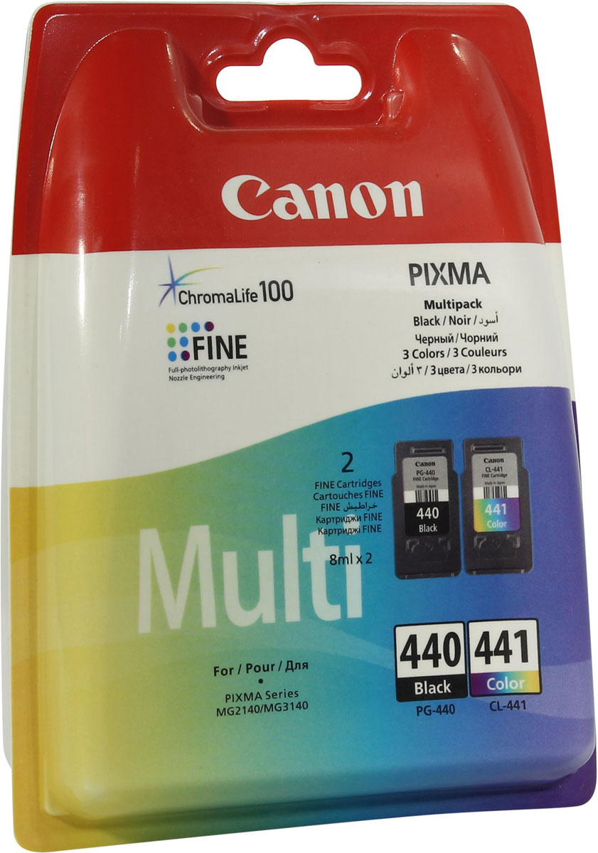 Canon PG-440/CL-441 комплект картриджей для Pixma MG2140/MG3140
