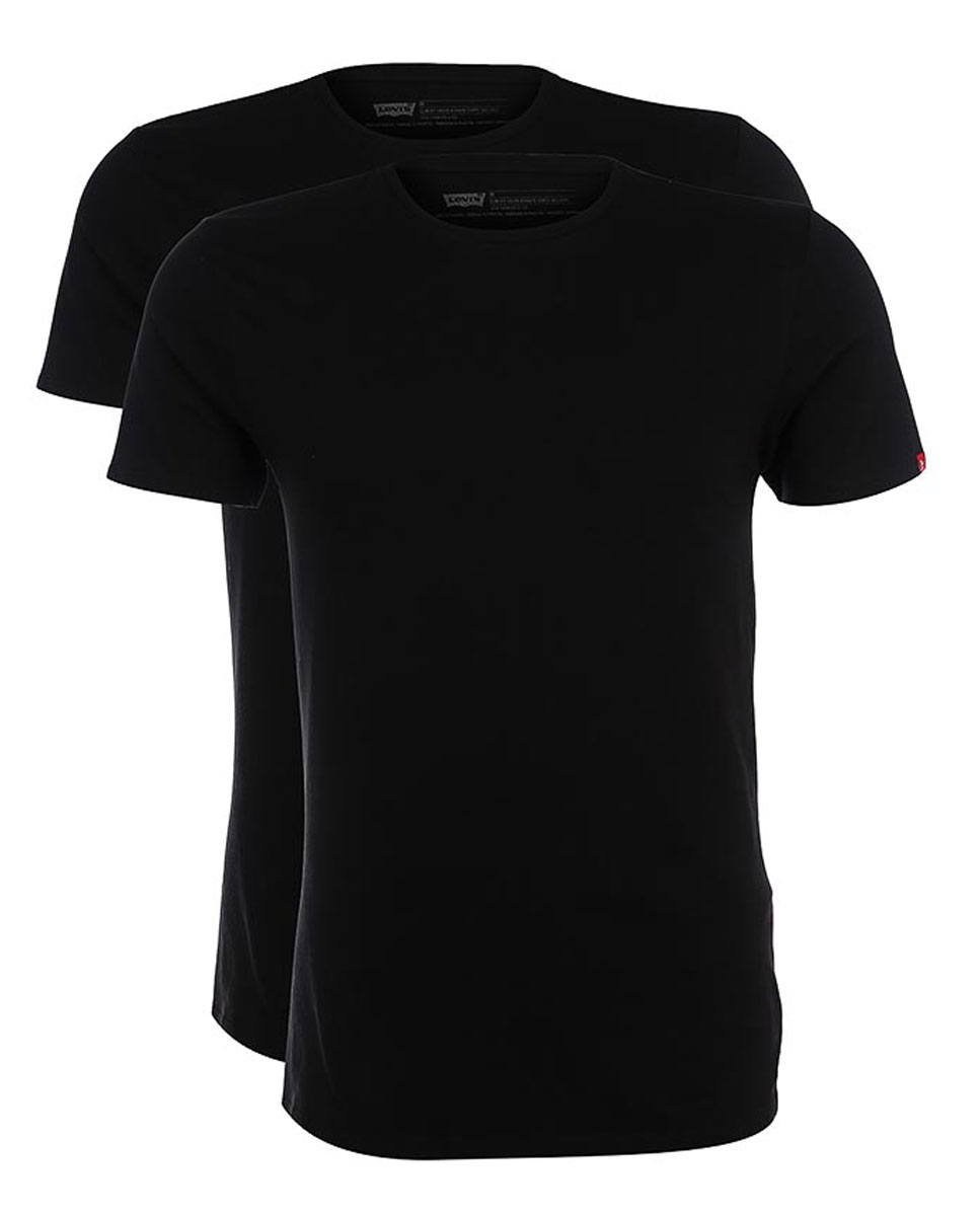 Футболка мужская Levis®, цвет: черный, 2 шт. 8217600030. Размер XXL (54)8217600030 Футболка мужская Levis®, цвет: черный, 2 шт. 8217600030. Размер XXL (54)8217600030Стильная мужская футболка Levis®, выполненная из натурального хлопка, прекрасно подойдет для повседневной носки. Материал очень мягкий и приятный на ощупь, не сковывает движения и позволяет коже дышать. Футболка с круглым вырезом горловины и короткими рукавами. Вырез горловины дополнен трикотажной вставкой. Такая модель будет дарить вам комфорт в течение всего дня и станет модным дополнением к вашему гардеробу.В комплект входят две футболки.