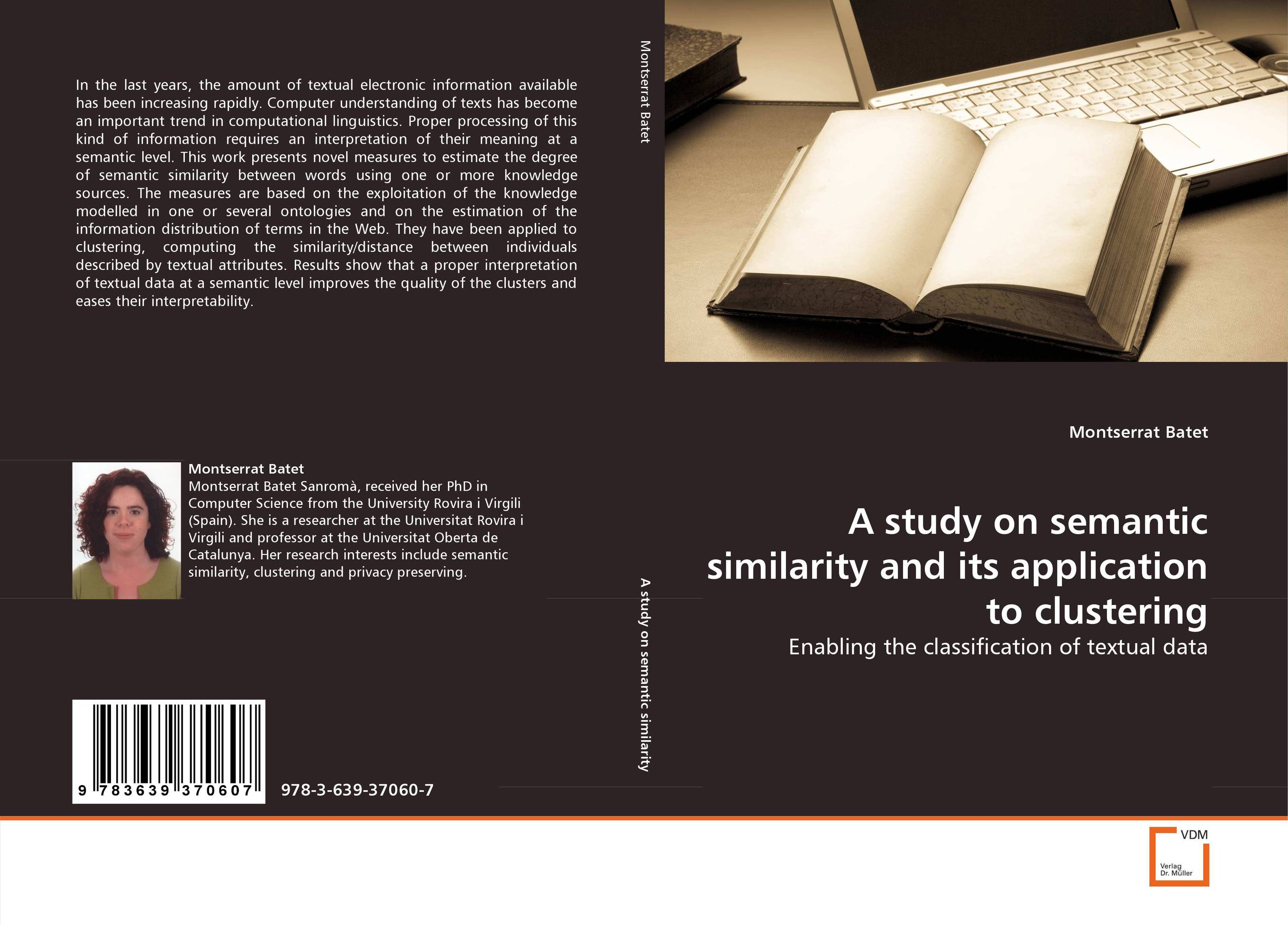 A study on semantic similarity and its application to clustering semantic study in persian