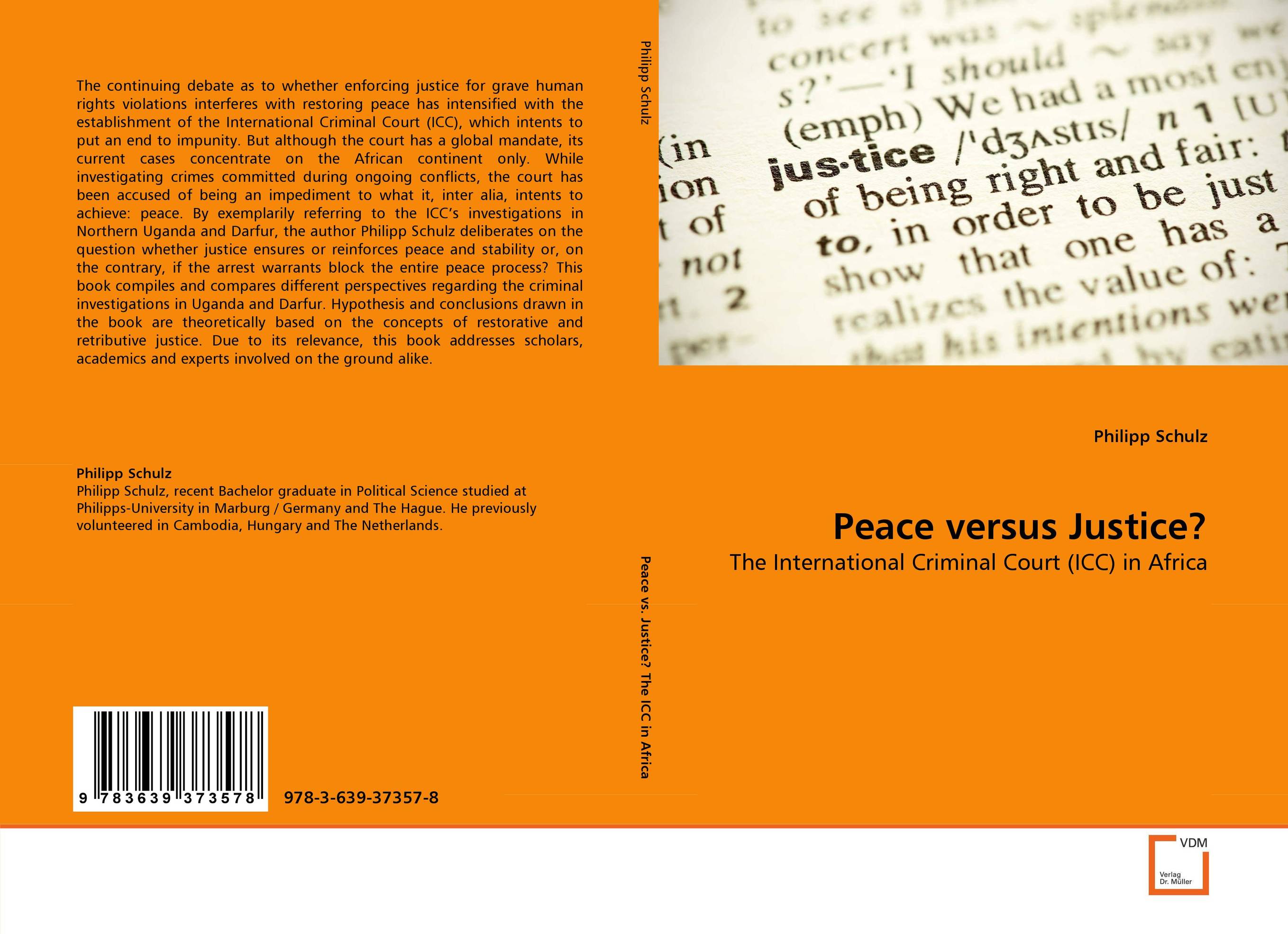 цены Peace versus Justice?
