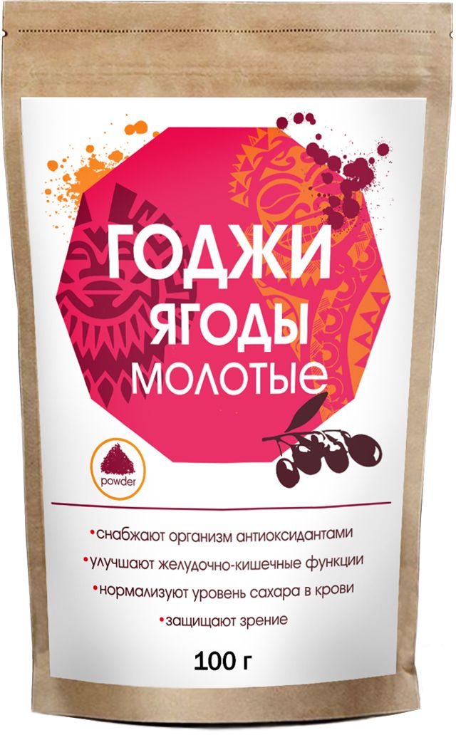 Greenbuffet ягоды годжи молотые, 100 г6907000531036 Greenbuffet ягоды годжи молотые, 100 г6907000531036Ягоды Годжи снабжают организм антиоксидантами, нормализуют уровень сахара в крови, защищают зрение. Богаты витамином С, что способствует повышению иммунитета. Улучшают желудочно-кишечные функции, что обуславливает их частое применение в диетах.