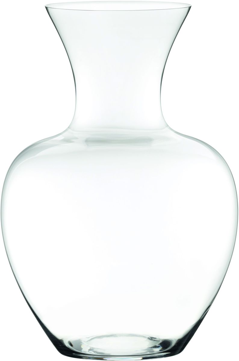 Декантер Riedel Sommeliers. Apple, цвет: прозрачный, 1,5 л1460/13 Декантер Riedel Sommeliers. Apple, цвет: прозрачный, 1,5 л1460/13Декантер Riedel Sommeliers. Apple, изготовленный из высококачественного стекла, используется для вина. Необычный дизайн и смелая форма сосуда помогают максимально ярко раскрыть аромат вина и его вкус, увидеть великолепие переливов цвета и оттенков, оценить его качество. Достаточно легкого раскачивания декантера с помощью плавных круговых движений, и внутри сосуда появляется естественный водоворот: именно равномерное движение насыщает вино кислородом и дает возможность насладиться игрой света в напитке.Высота: 19,5 см.