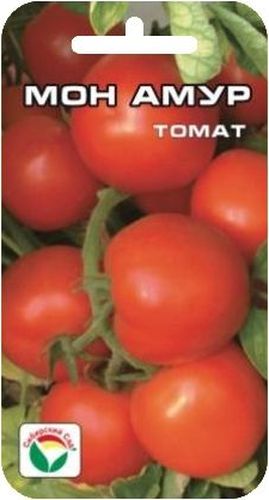 Семена Сибирский сад Томат. Мон амур, 20 штBP-00000582 Семена Сибирский сад Томат. Мон амур, 20 штBP-00000582Очень ранний урожайный сорт для пленочных теплиц и открытого грунта. Растение высотой до 140 см, закладывает до 7 кистей с 4-5 идеально круглыми, насыщенно красными плодами, массой до 100 г, универсального назначения. Дружная и ранняя отдача урожая - важное достоинство сорта, позволяющее получать раннюю томатную продукцию высокого качества для рыночных продаж. При высадке в грунт на 1 м2 размещают 3-5 растений. Выращивается в 1-2 стебля с подвязкой и умеренным пасынкованием.
