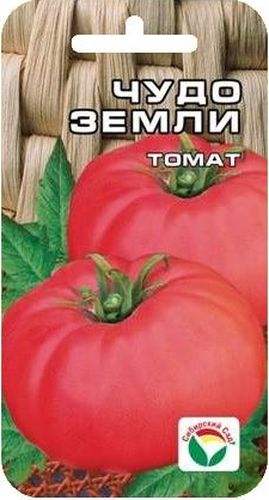 Семена Сибирский сад Томат. Чудо землиBP-00000702 Семена Сибирский сад Томат. Чудо землиBP-00000702Среднеспелый, индетерминантный сорт томата Сибирский сад Томат. Чудо земли с громадными малиновыми чудо-плодами. Растение высотой до 2 м, прекрасно подходит для выращивания в теплицах или открытом грунте с обязательной подвязкой к опоре. Плоды очень ровные, округло-плоские, массой до 1200 г, нежного десертного вкуса. Пригодны для употребления в свежем виде и зимних заготовках. Урожайность высокая. Посев на рассаду производят за 50-60 дней до высадки растений на постоянное место. Оптимальная постоянная температура прорастания семян 23-25 гр. При высадке в грунт на 1 кв. м размещают 3 растения. Сорт хорошо реагирует на полив и подкормки комплексными минеральными удобрениями. Выращивают в 1-2 стебля с подвязкой. Для ускорения процесса всхожести семян, оздоровления растений, улучшения завязываемости плодов рекомендуется пользоваться специально разработанными стимуляторами роста и развития растений.