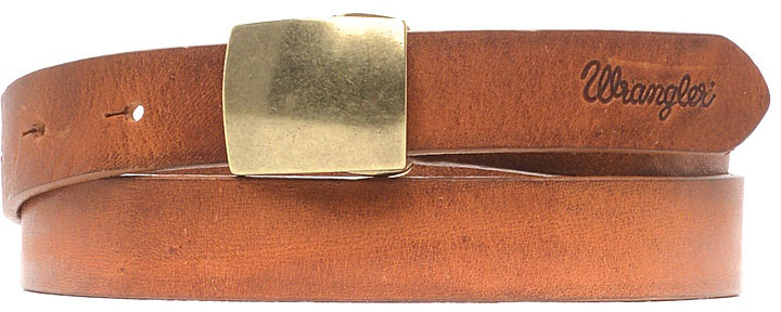 Ремень женский Wrangler, цвет: коричневый. W0A96U181. Размер 90