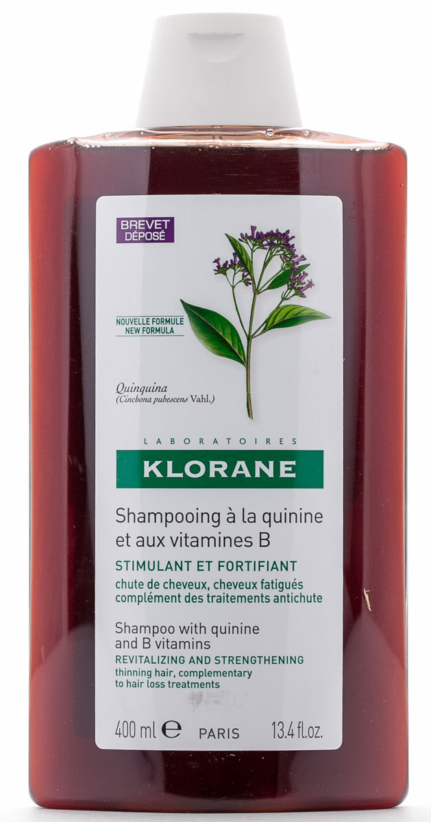 Klorane Шампунь Thinning Hair с экстрактом Хинина укрепляющий 400 млC02839 Klorane Шампунь Thinning Hair с экстрактом Хинина укрепляющий 400 млC02839Укрепляющий шампунь с хинином - настоящий источник энергии и силы для усталых волос. Благодаря укрепляющему и стимулирующему действию шампуня с хинином волосы вновь обретают здоровье и красоту. Мягкая моющая основа очищает волосы, не повреждая их, и позволяет мыть голову так часто, как это необходимо. Бережно очищает и укрепляет волосы