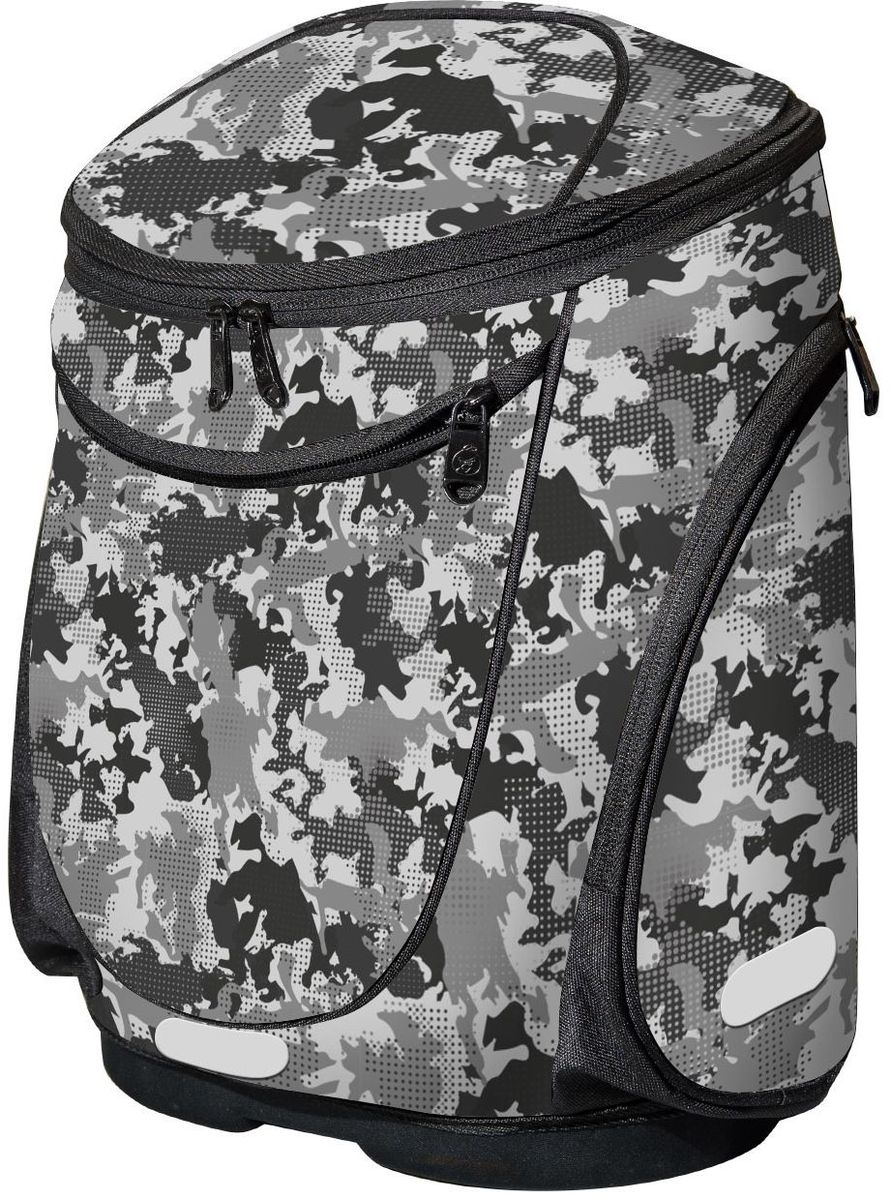 MagTaller Ранец школьный Fancy Army20518-53 MagTaller Ранец школьный Fancy Army20518-53Рюкзак школьный Fancy, Army- 37х30х18 см - 600D Polyester- принт- жесткий корпус из EVA и эргономичная спина, повторяющая естественный изгиб позвоночника;- дно из EVA надежно защищает содержимое рюкзака от воды и грязи;- регулируемые лямки позволяют удобно расположить ранец на спине;- основное отделение, с внутренней подвижной перегородкой;- два боковых кармана на молнии;- светоотражающие элементы спереди, сбоку, на плечевых лямках- вес - 890 г
