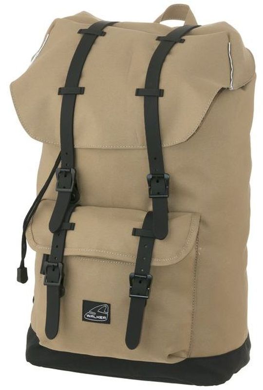Walker Рюкзак школьный Weekender Classic Sand42367/137 Walker Рюкзак школьный Weekender Classic Sand42367/137Рюкзак Weekender Classic Sand выполнен из прочного износостойкого материала высокого качества с влагоотталкивающей пропиткой и обладает объемом 33 литра. Рюкзак имеет отделение для ноутбука, верхний клапан с регулируемыми ремнями, органайзер для письменных принадлежностей, вместительное основное отделение, маленький кармашек на молнии под клапаном, передний карман с клапаном. Удобство носки обеспечивают уплотненные регулируемые по высоте лямки. Светоотражающие элементы обеспечат безопасность на дороге в темное время суток.