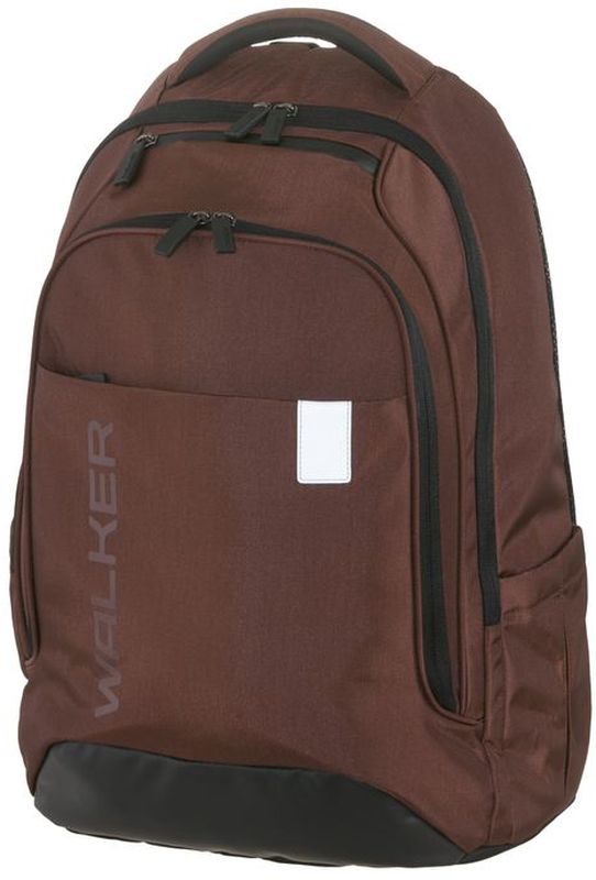 Walker Рюкзак школьный Clerk Decent Rost42149/38 Walker Рюкзак школьный Clerk Decent Rost42149/38Вместительный школьный рюкзак Clerk Decent Rost имеет объем 32 литра и изготовлен из прочной нейлоновой влагоотталкивающей ткани. Рюкзак оснащен эргономичной спинкой с дышащей накладкой и вентилируемыми отверстиями, грудной стяжкой и уплотненными регулируемыми по высоте лямками из вентилируемого материала c массажным эффектом. Изделие имеет просторное основное отделение с гибким разделителем и отделение для ноутбука. Так же у рюкзака обнаруживается карман-органайзер, вместительный карман на застежке-молнии, кармашек на молнии на верхнем клапане, боковые кармашки на резиночке. Рюкзак имеет светоотражающие элементы, которые повышают безопасность ребенка, делая его заметнее на дороге в темное время суток.