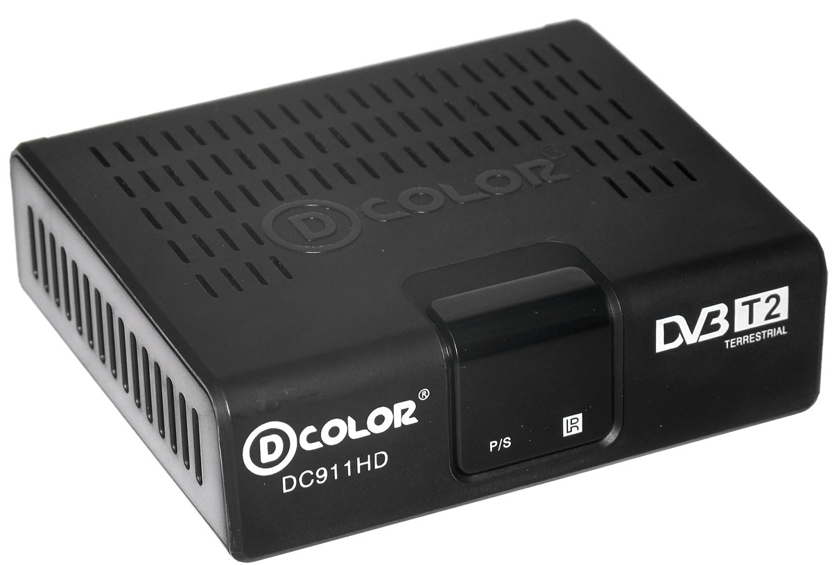 D-Color DC911HD ECO DVB-T2 цифровой ТВ-тюнер тв приставка d color dc911hd