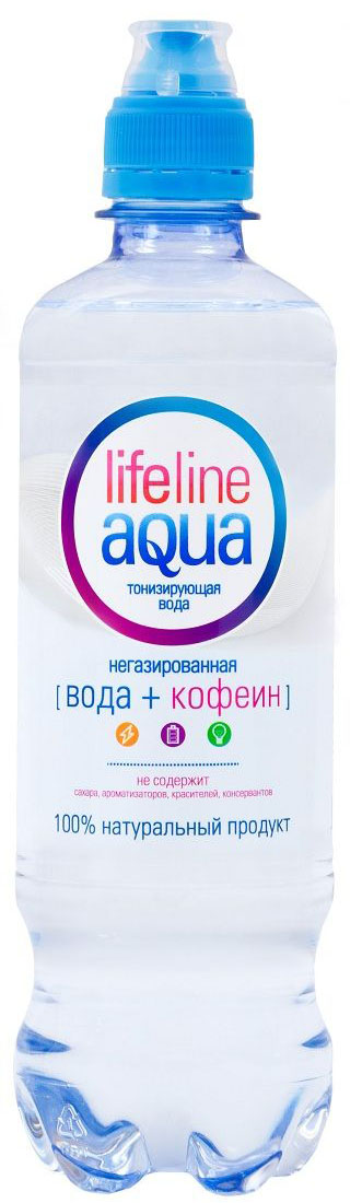 Lifeline Aqua вода тонизирующая негазированная с дозатором, 0,5 л4607050695468 Lifeline Aqua вода тонизирующая негазированная с дозатором, 0,5 л4607050695468Безалкогольный тонизирующий напиток Lifeline Aqua.