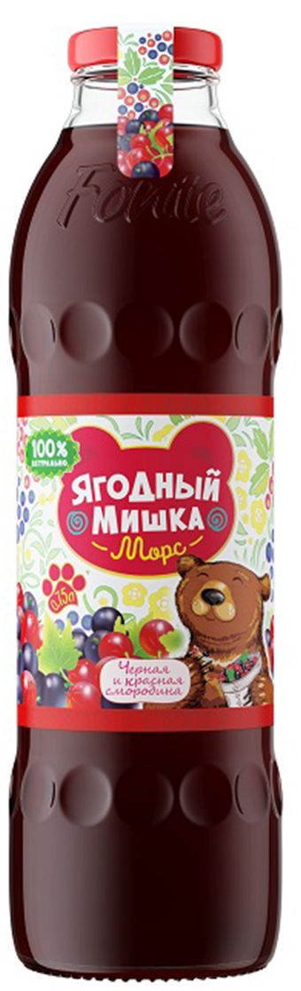 Калинов Родник Ягодный Мишка морс черная, красная смородина, 0,75 л4607050696489 Калинов Родник Ягодный Мишка морс черная, красная смородина, 0,75 л4607050696489Морс прекрасно утоляет жажду в летний зной, а если напиток подогреть, то он будет согревать вас в зимний период. Смородиновый морс тонизирует, способствует повышению иммунитета. Рекомендовано к употреблению с 3 лет.