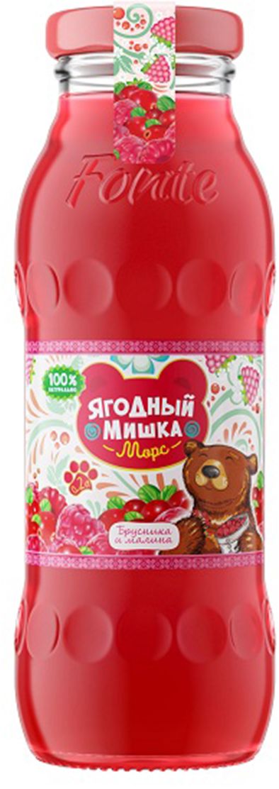 Калинов Родник Ягодный Мишка морс брусника, малина, 0,2 л4607050696823 Калинов Родник Ягодный Мишка морс брусника, малина, 0,2 л4607050696823Морс прекрасно утоляет жажду в летний зной, а если напиток подогреть, то он будет согревать вас в зимний период.Малиново-брусничный морс – настоящий кладезь витаминов и полезных веществ, эликсир здоровья и красоты.Рекомендовано к употреблению с 3 лет.