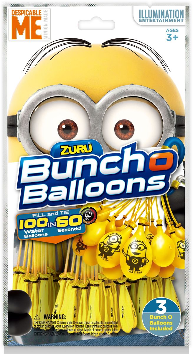 Zuru Водяное оружие Bunch O Balloons Миньоны