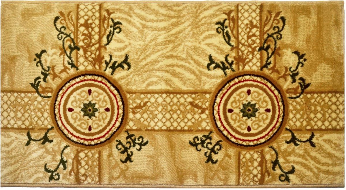 Ковер Kamalak Tekstil, 100 х 150 см. УК-0530УК-0530 Ковер Kamalak Tekstil, 100 х 150 см. УК-0530УК-0530Ковер Kamalak Tekstil изготовлен из прочного синтетического материала heat-set, улучшенного варианта полипропилена (эта нить получается в результате его дополнительной обработки). Полипропилен износостоек, нетоксичен, не впитывает влагу, не провоцирует аллергию. Структура волокна в полипропиленовых коврах гладкая, поэтому грязь не будет въедаться и скапливаться на ворсе. Практичный и износоустойчивый ворс не истирается и не накапливает статическое электричество. Ковер обладает хорошими показателями теплостойкости и шумоизоляции. Оригинальный рисунок позволит гармонично оформить интерьер комнаты, гостиной или прихожей. За счет невысокого ворса ковер легко чистить. При надлежащем уходе синтетический ковер прослужит долго, не утратив ни яркости узора, ни блеска ворса, ни упругости. Самый простой способ избавить изделие от грязи - пропылесосить его с обеих сторон (лицевой и изнаночной). Влажная уборка с применением шампуней и моющих средств не противопоказана. Хранить рекомендуется в свернутом рулоном виде.