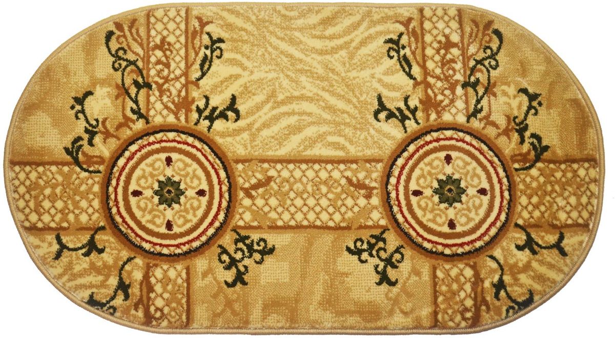 Ковер Kamalak Tekstil, 80 х 150 см. УК-0531УК-0531 Ковер Kamalak Tekstil, 80 х 150 см. УК-0531УК-0531Ковер Kamalak Tekstil изготовлен из прочного синтетического материала heat-set, улучшенного варианта полипропилена (эта нить получается в результате его дополнительной обработки). Полипропилен износостоек, нетоксичен, не впитывает влагу, не провоцирует аллергию. Структура волокна в полипропиленовых коврах гладкая, поэтому грязь не будет въедаться и скапливаться на ворсе. Практичный и износоустойчивый ворс не истирается и не накапливает статическое электричество. Ковер обладает хорошими показателями теплостойкости и шумоизоляции. Оригинальный рисунок позволит гармонично оформить интерьер комнаты, гостиной или прихожей. За счет невысокого ворса ковер легко чистить. При надлежащем уходе синтетический ковер прослужит долго, не утратив ни яркости узора, ни блеска ворса, ни упругости. Самый простой способ избавить изделие от грязи - пропылесосить его с обеих сторон (лицевой и изнаночной). Влажная уборка с применением шампуней и моющих средств не противопоказана. Хранить рекомендуется в свернутом рулоном виде.