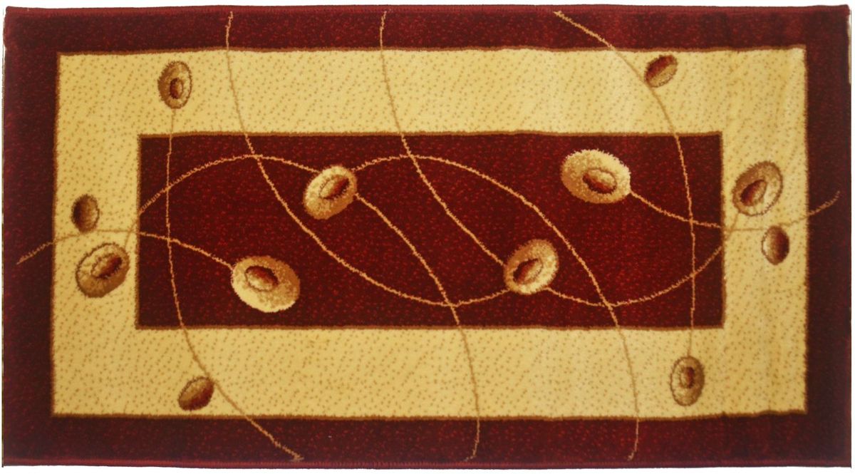 Ковер Kamalak Tekstil, 100 х 150 см. УК-0567УК-0567 Ковер Kamalak Tekstil, 100 х 150 см. УК-0567УК-0567Ковер Kamalak Tekstil изготовлен из прочного синтетического материала heat-set, улучшенного варианта полипропилена (эта нить получается в результате его дополнительной обработки). Полипропилен износостоек, нетоксичен, не впитывает влагу, не провоцирует аллергию. Структура волокна в полипропиленовых коврах гладкая, поэтому грязь не будет въедаться и скапливаться на ворсе. Практичный и износоустойчивый ворс не истирается и не накапливает статическое электричество. Ковер обладает хорошими показателями теплостойкости и шумоизоляции. Оригинальный рисунок позволит гармонично оформить интерьер комнаты, гостиной или прихожей. За счет невысокого ворса ковер легко чистить. При надлежащем уходе синтетический ковер прослужит долго, не утратив ни яркости узора, ни блеска ворса, ни упругости. Самый простой способ избавить изделие от грязи - пропылесосить его с обеих сторон (лицевой и изнаночной). Влажная уборка с применением шампуней и моющих средств не противопоказана. Хранить рекомендуется в свернутом рулоном виде.