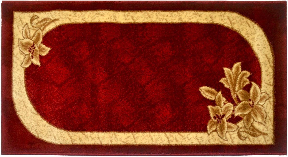 Ковер Kamalak Tekstil, 60 х 110 см. УК-0581УК-0581 Ковер Kamalak Tekstil, 60 х 110 см. УК-0581УК-0581Ковер Kamalak Tekstil изготовлен из прочного синтетического материала heat-set, улучшенного варианта полипропилена (эта нить получается в результате его дополнительной обработки). Полипропилен износостоек, нетоксичен, не впитывает влагу, не провоцирует аллергию. Структура волокна в полипропиленовых коврах гладкая, поэтому грязь не будет въедаться и скапливаться на ворсе. Практичный и износоустойчивый ворс не истирается и не накапливает статическое электричество. Ковер обладает хорошими показателями теплостойкости и шумоизоляции. Оригинальный рисунок позволит гармонично оформить интерьер комнаты, гостиной или прихожей. За счет невысокого ворса ковер легко чистить. При надлежащем уходе синтетический ковер прослужит долго, не утратив ни яркости узора, ни блеска ворса, ни упругости. Самый простой способ избавить изделие от грязи - пропылесосить его с обеих сторон (лицевой и изнаночной). Влажная уборка с применением шампуней и моющих средств не противопоказана. Хранить рекомендуется в свернутом рулоном виде.