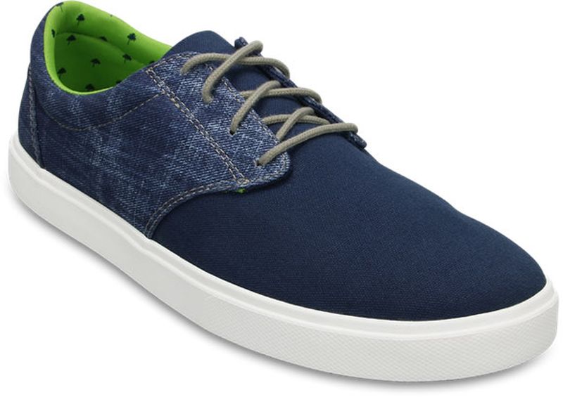 Кеды мужские Crocs CitiLane Canvas Lace M, цвет: темно-синий. 203969-462. Размер 11 (43/44)203969-462 Кеды мужские Crocs CitiLane Canvas Lace M, цвет: темно-синий. 203969-462. Размер 11 (43/44)203969-462Кеды от Crocs CitiLane Canvas Lace M выполнены из текстиля. На ноге модель фиксируется с помощью шнурков. Внутренняя поверхность выполнена из текстиля. Подошва изготовлена из высококачественной резины и дополнена протектором, который гарантирует отличное сцепление с любой поверхностью.