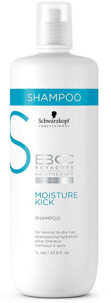 Bonacure Интенсивное Увлажнение Шампунь Moisture Kick 1000 мл1801254 Bonacure Интенсивное Увлажнение Шампунь Moisture Kick 1000 мл1801254Увлажняющий шампунь для нормальных или сухих, ломких или кудрявых волос. Интенсивно увлажнениет волосы, не содержит силиконов, мягко очищает волосы и кожу головы, обеспечивая дополнительное увлажнение и предотвращая обезвоживание. Для достижения максимального результата рекомендуется использовать в комплексе с продуктами ухода линии BC Moisture Kick.