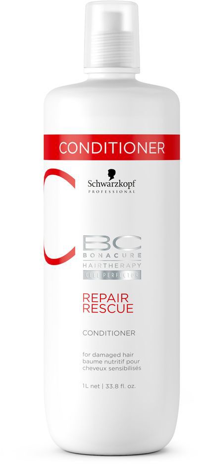 Bonacure Repair Rescue Спасительное Восстановление Кондиционер 1000 мл2015611 Bonacure Repair Rescue Спасительное Восстановление Кондиционер 1000 мл2015611Насыщенный крем - кондиционер для поврежденных, тусклых, пористых и ломких волос. Высокоэффективная формула окутывает каждую прядь волос, разглаживая и запечатывая поверхность волоса. Повышает эластичность, облегчает расчесывание, придает блеск. Рекомендуется использовать в комплексе с шампунем BC Repair Rescue