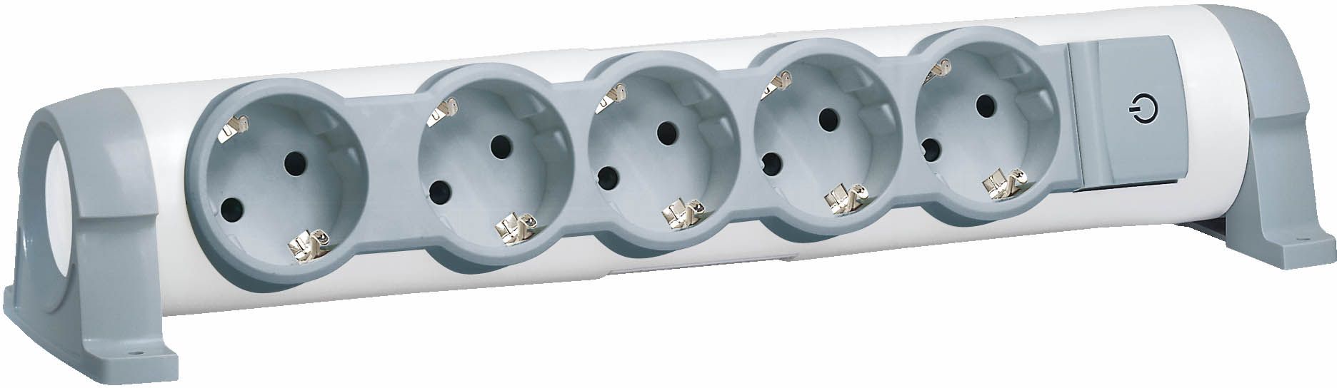 Legrand Комфорт сетевой удлинитель 5 x 2К+З, без кабеля694634 Legrand Комфорт сетевой удлинитель 5 x 2К+З, без кабеля694634В сетевом удлинителе розетки в колодке с заземлением Legrand Комфорт расположены под углом, что удобно для подключения большого числа устройств. Конструкция позволяет поворачивать колодку в нужном направлении, крепить с помощью кронштейна к стенам, мебели, рабочим поверхностям. Ультраплоская форма утопленных розеток типа евростандарт позволяет установку под мебелью.
