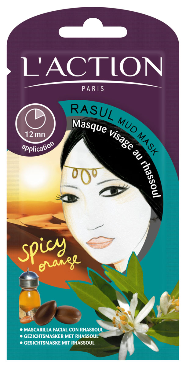 Laction Маска для лица с глиной расул Rasul Mud, 12 г713401 Laction Маска для лица с глиной расул Rasul Mud, 12 г713401Маска очищает и восстанавливает кожу. Расул - натуральная глина, используемая на протяжении веков, которую добывают в марокканских горах. Она богата минералами и витаминами, обладает превосходными очищающими свойствами и помогает коже избавиться от токсинов. Удаляет самые глубокие загрязнения и лишний кожный жир, не нарушая деликатный баланс кожи, поглощает излишки кожного сала и уменьшает поры. Сочетание арганового масла и витамина Е в составе маски помогает предотвратить старение. Это приглашение на Юг Средиземноморья.