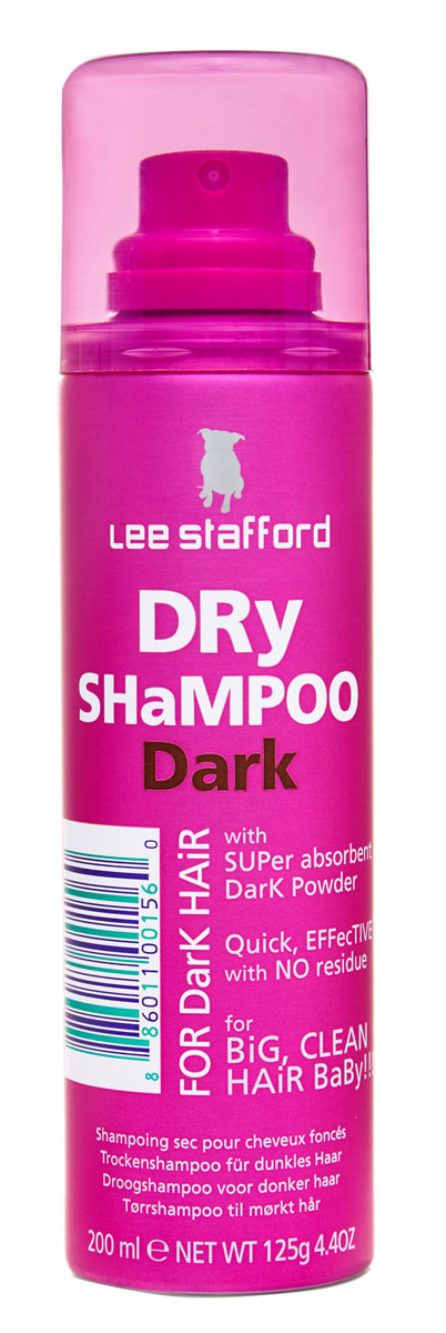 Lee Stafford Сухой шампунь для брюнеток Dark, 200 мл832394 Lee Stafford Сухой шампунь для брюнеток Dark, 200 мл832394Уникальный сухой шампунь для очень темных и черных волос, которые быстро становятся жирными у корней. Он очистит ваши волосы без воды и освежит укладку – волосы выглядят чистыми и здоровыми.