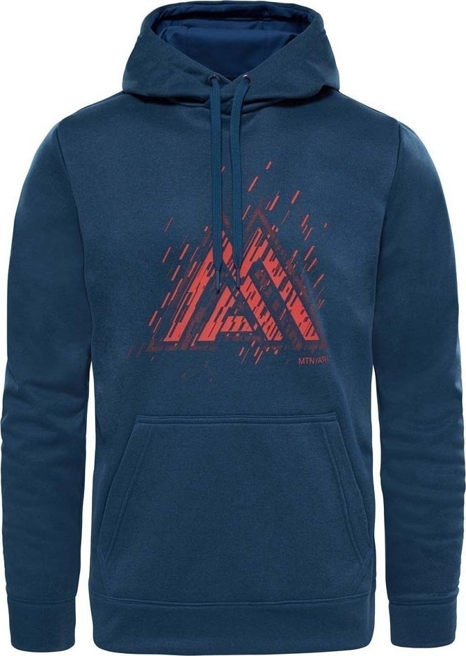 Худи для бега мужское The North Face M Gph Surgent Hd, цвет: синий. T0CE0NSXB. Размер L (52)T0CE0NSXB Худи для бега мужское The North Face M Gph Surgent Hd, цвет: синий. T0CE0NSXB. Размер L (52)T0CE0NSXBМужское худи The North Face с длинными рукавами и капюшоном изготовлено из полиэстера.Спереди расположен карман-кенгуру. Неотъемлемая часть гардероба спортсмена - классический пуловер-худи из тянущейся ткани. Капюшон оборудован мягкой подкладкой из ткани FlashDry™ для отведения влаги при занятиях спортом.