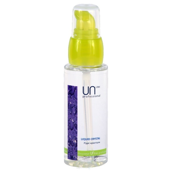 Uni.tec Жидкие кристаллы Liquid Crystal, 50 млU0006 Uni.tec Жидкие кристаллы Liquid Crystal, 50 млU0006Придают блеск и восстанавливают структуру сухих и поврежденных волос. Являясь составляющей формулы, персиковое масло оказывает регенерирующее, смягчающее и антиоксидантное действия, благодаря содержанию полиненасыщенных и насыщенных жирных кислот, витаминов, микроэлементов. Абрикосовое масло обладает высокой биологической активностью, питает и восстанавливает структуру волос, регулирует гидролипидный баланс. Взаимодействие цикличных силиконов с персиковым и абрикосовым маслом создает защитное покрытие по всей длине волоса, обеспечивая сохранение влаги внутри капиллярного волокна, защиту от механических повреждений, гарантируют защиту от UV-излучения и негативного воздействия окружающей среды, предупреждают повреждения волос во время термической обработки, препятствует электризации волос. Не утяжеляют и не жирнят волосы. Применение: нанести небольшое количество на влажные или сухие волосы. Не смывать.