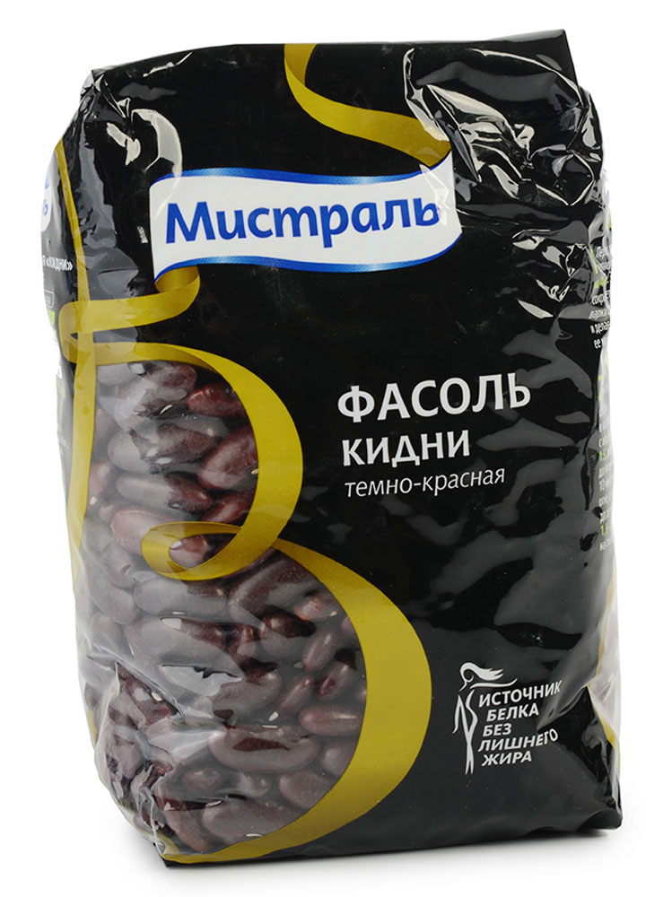 Мистраль Фасоль темно-красная Кидни, 450 г