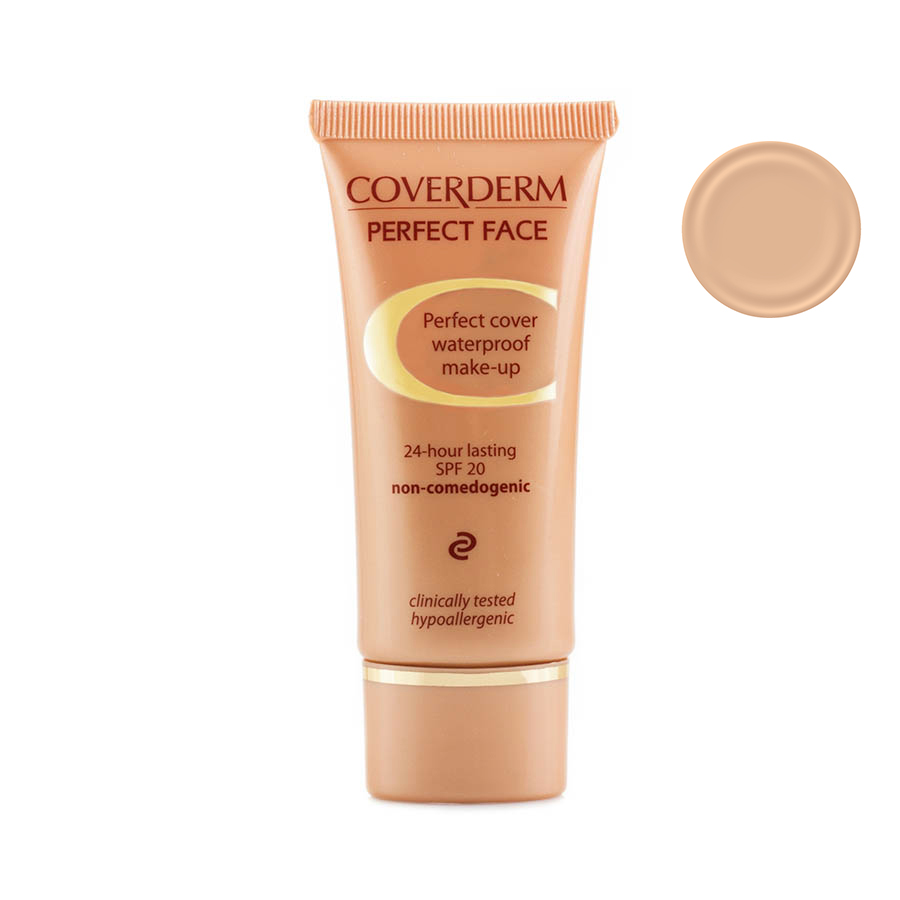 Coverderm Perfect Face Тональный крем Тон №1, Camouflage SPF 20, 30млС1002.1 Coverderm Perfect Face Тональный крем Тон №1, Camouflage SPF 20, 30млС1002.1Идеальный тональный крем для лица, который:- полностью скрывает любые дефекты кожи, в том числе пятна различной этимологии, неглубокие шрамы, блеклый цвет лица и неровности кожи. - идеален для кожи с акне, куперозом, витилиго, прекрасно камуфлирует ангиомы, «маску беременности», возрастные пигментные пятна, пигментацию, веснушки и покраснение кожи.- высокая концентрация матирующего пигмента для исключительного эффекта камуфляжа. - высокая степень защиты от UVA и UVB излучения, SPF 20- водостойкий, гипоаллергенный, стойкость крема рассчитана на 24 часа. - эластичная текстура, легко наносится.Подходит для всех типов кожи, позволяет вашей коже дышать. Клинически протестирован, не вызывает угревую сыпь/не провоцирует образование угрей.