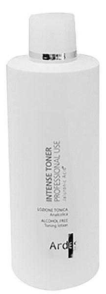 Ardes Тоник Гиалуроновый Интенсивный, профессиональный, 500 мл. Intense toner tonico8033331883273 Ardes Тоник Гиалуроновый Интенсивный, профессиональный, 500 мл. Intense toner tonico8033331883273Нежный тоник-лосьон изготовлен на основе растительных экстрактов и гиалуроновой кислотой. Содержитэнтеросорбенты, которые выводят из организма тяжелые металлы, очищает кожу от воздействия окружающей среды.Восстанавливает физиологический pH баланс кожи. Безалкогольный. Подходит ко всем типам кожи. Используется в косметологических процедурах.100% АКТИВНОГО ИНГРЕДИЕНТА